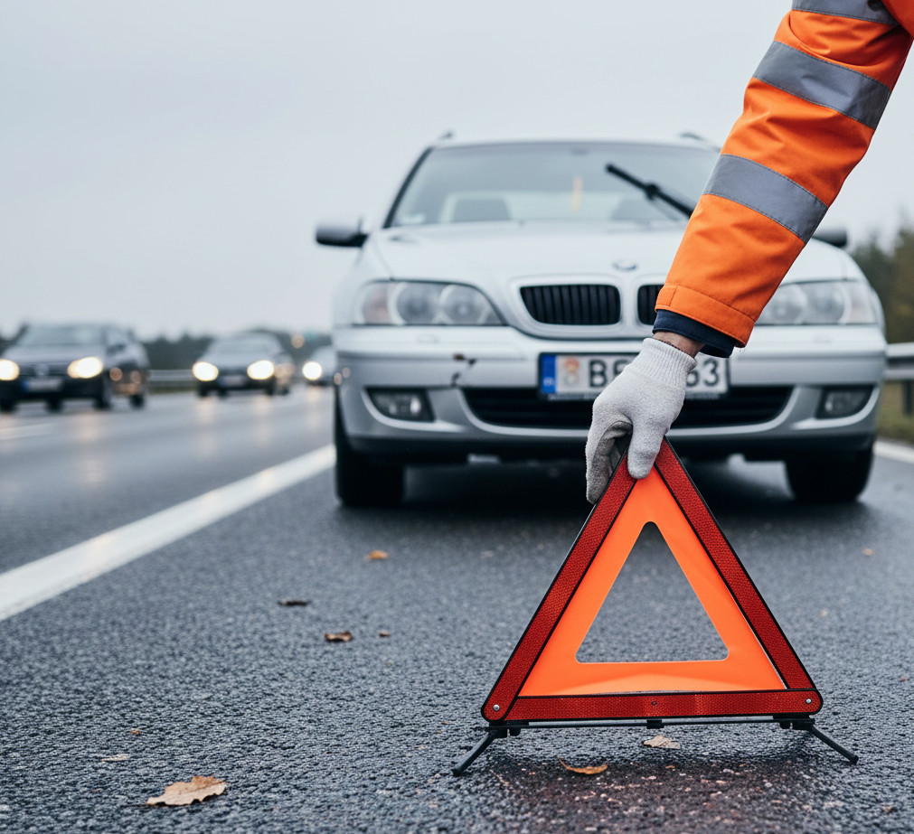 Awaria lub kolizja drogowa? Poradnik postępowania krok po roku